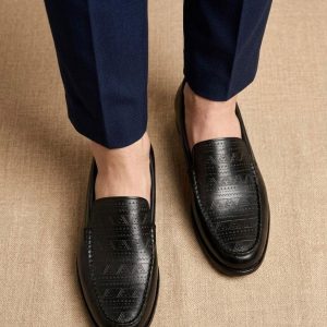 Italian leather cooperate shoe